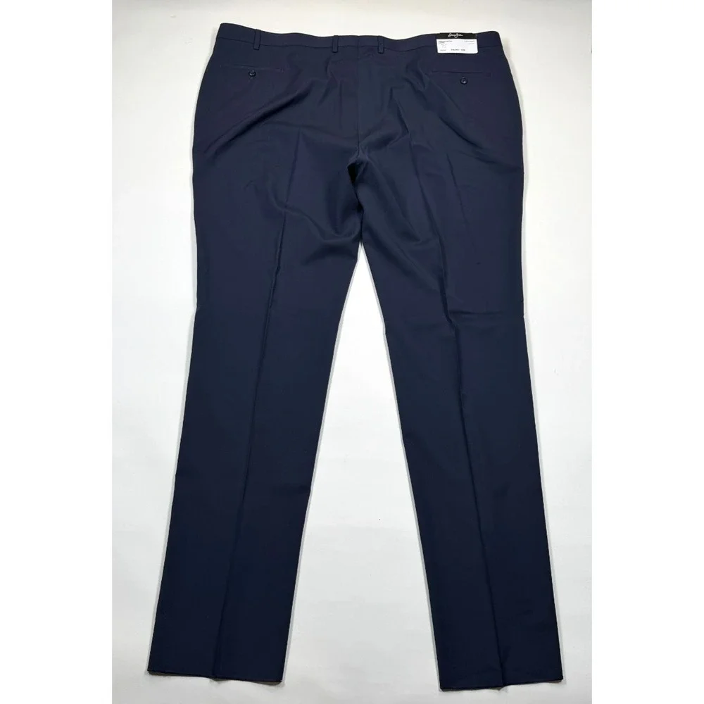Sean John 2Pc Sander 2-Button Jacket & Pants Suit Set Men 54L 50W NWT Lined Navy